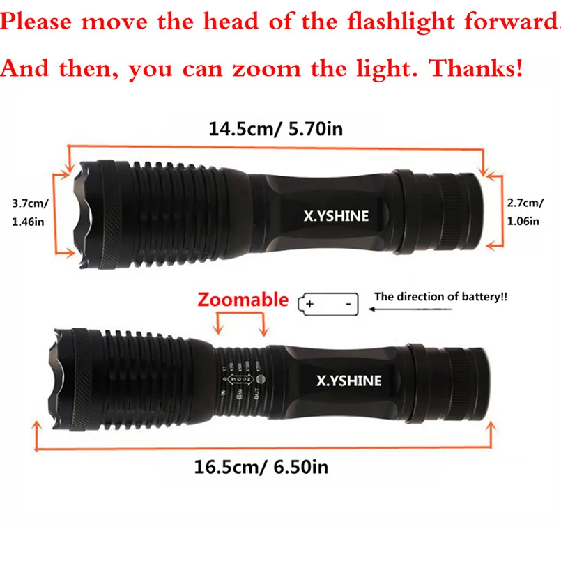 X. YSHINE Инфракрасный фонарик IR Osram Oslon 850nm инфракрасный фонарь для устройства