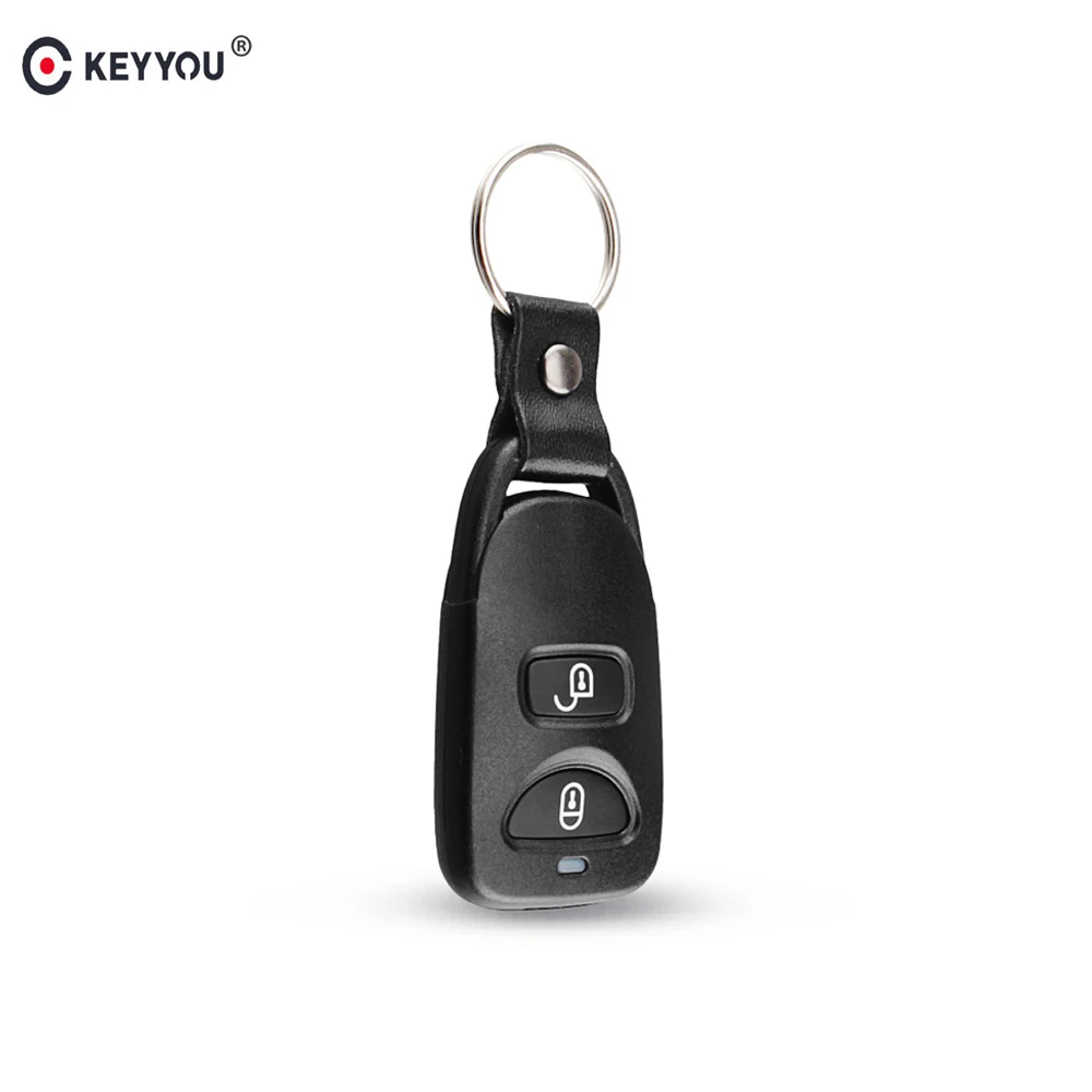 Чехол KEYYOU для дистанционного ключа Fob 2+ 1 кнопка для hyundai Tucson Elantra 3 кнопки