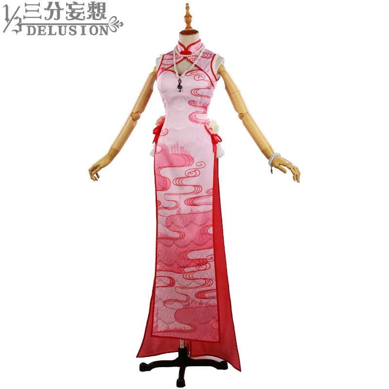 1/3 Delusion Hatsune Miku qipao костюмы на Хэллоуин для женщин сексуальное Косплей китайское