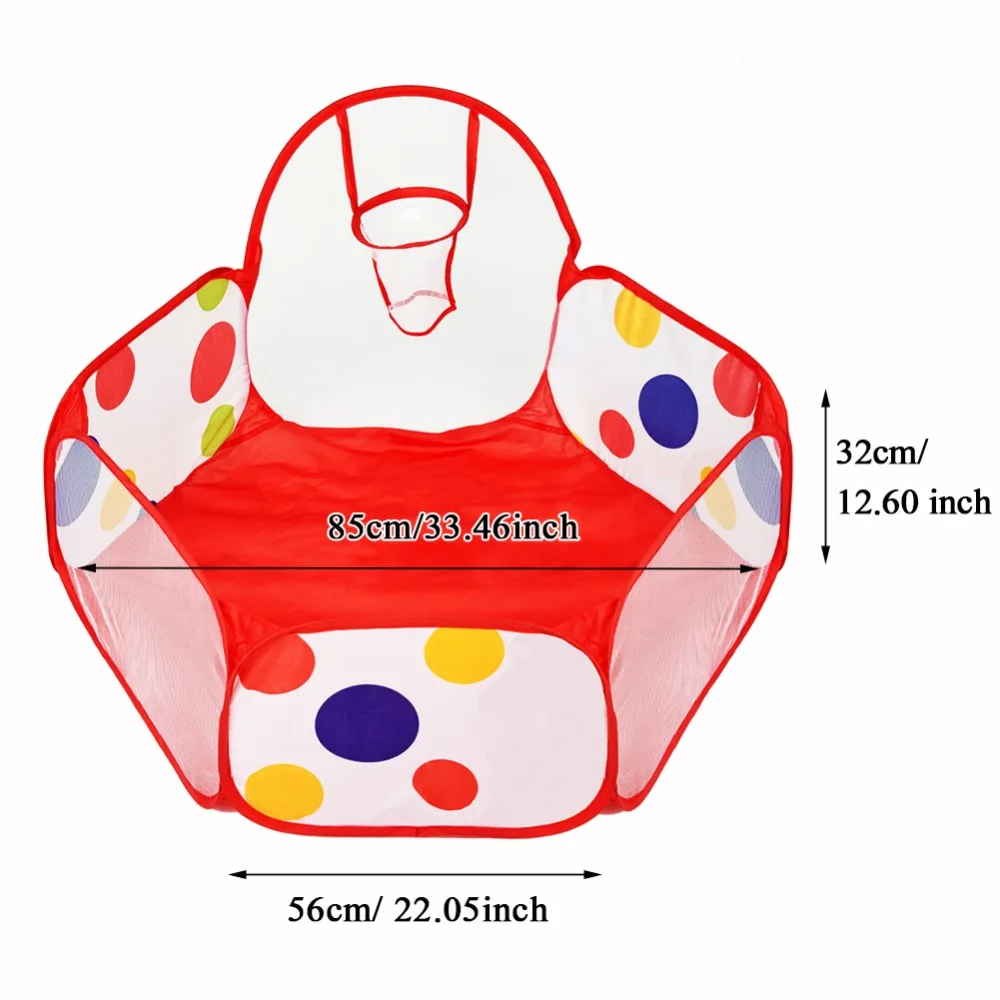 Детская складная палатка для бассейна портативная Игровая бассейн шаров