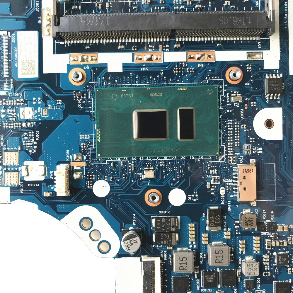 5B20N86620 для lenovo IdeaPad 320-15IKB 320-17IKB Материнская плата ноутбука DG721 NM-B241 SR342 i5-7200U Процессор 4 Гб Оперативная память DDR4