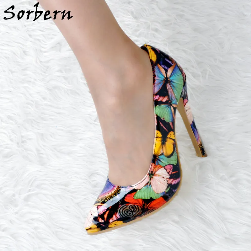 Женские туфли лодочки с острым носком на высоком каблуке|red bottoms|high heels shoes womanhigh heel