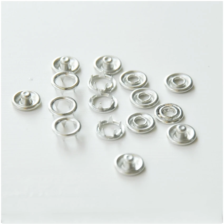 50 комплектов 9 5 мм пресс шпильки зубчатая застежка кнопки для шитья рукоделия