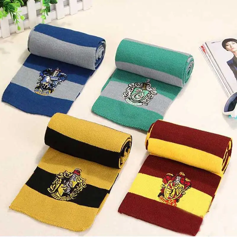 Детский костюм Слизерин для взрослых Ravenclaw Gryffindor Hufflepuff, Волшебная Одежда, плащ, шарф, галстук, палочка, очки, набор