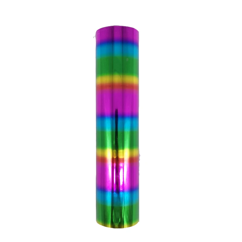 Colorful 80 м/рулон золотого и серебряного горячего тиснения фольги рулоны бумаги для ламинатора ламинирования теплопередачи на лазерном принтере Diy карты крафт бумаги - Цвет: Colorful