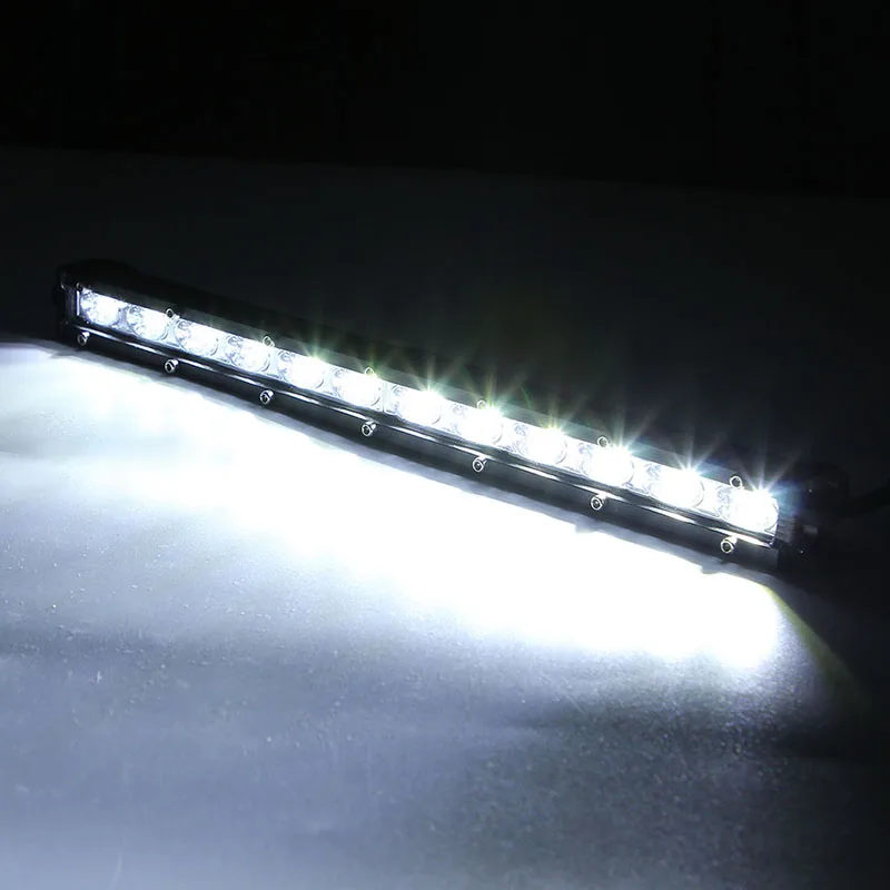 

Hot 14inch LED Work Light Bar Super Bright Waterproof Lamp Bar for Off Road Truck Car Styling