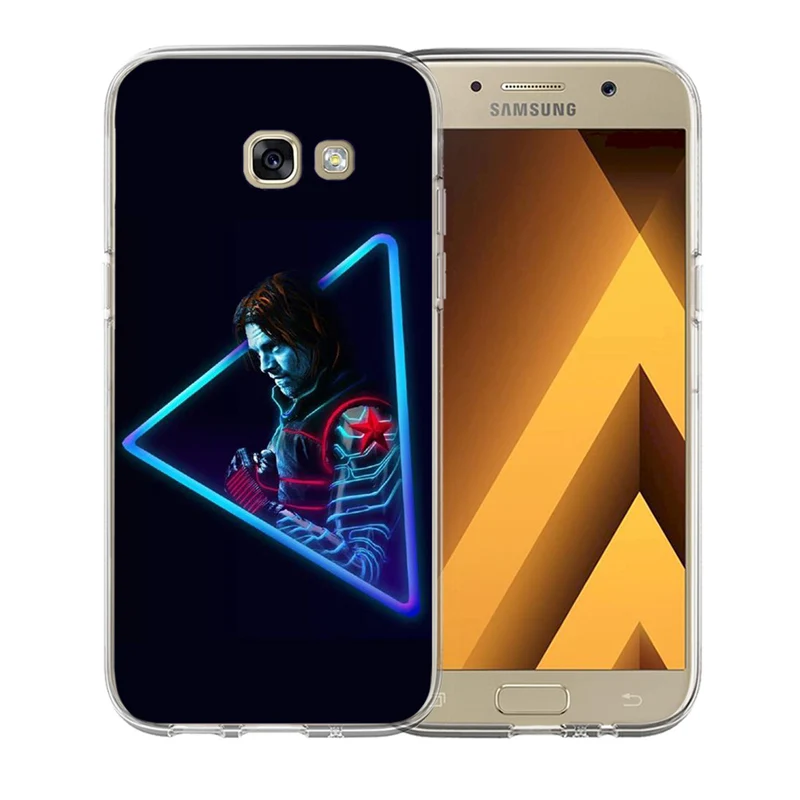 Iron Man Marvel Hero For Samsung Galaxy S6 S7 S8 S9 Edge Plus A3 A5 A7 A8 J3 J5 J7 2015 2016 2017 2018 EU Cover phone case Cool |