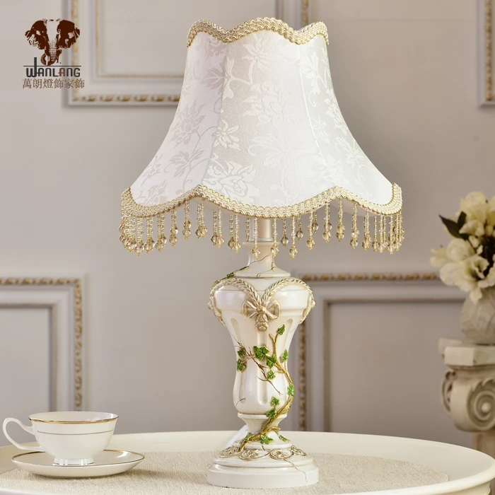 Голова декоративно прикладного искусства Wanlang французский настольная лампа