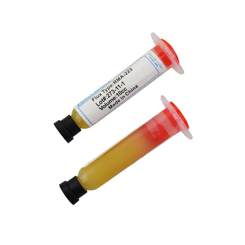 Паяльная паста 10 шт. флюс 10cc Смазка RMA223 RMA-223 для чипов светодиодный светодиодных