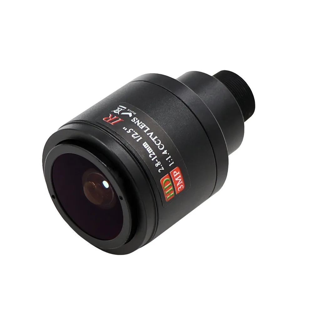 M12 крепление 2 8 12 мм объектив с переменным фокусным расстоянием со 650nm ИК