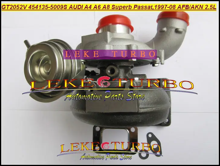 Турбокомпрессор GT2052V 454135-5009S 454135-0001 454135 для Audi A4 A6 A8 Volkswagen VW Passat superb AYM AKN 2.5L TDI |