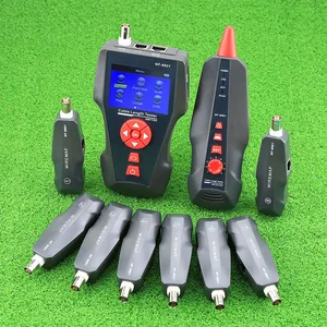 Новое поступление, стандартный Многофункциональный тестер сетевого кабеля, ЖК-кабель, тестер без длины, тестер точки прерывания, английская версия