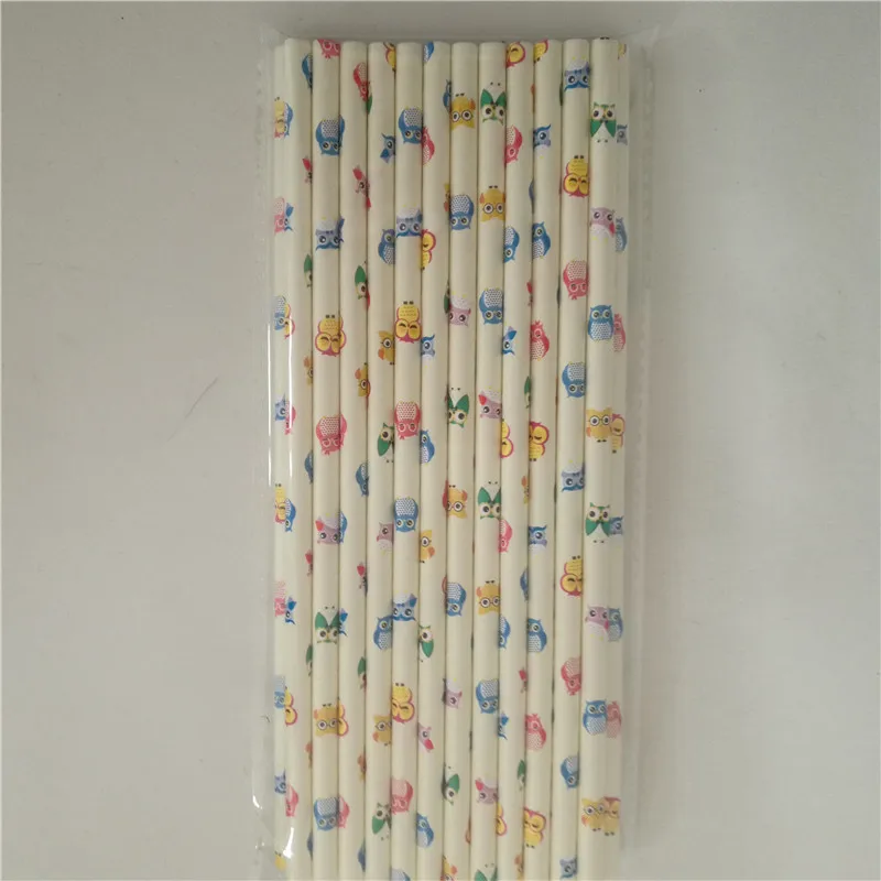 Экологичная Бумажная соломинка для вечеринки 25 шт. украшения свадьбы дня