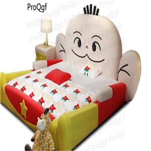 ProQgf/1 шт.; Комплект для девочек; детская кровать принцессы с героями мультфильмов - Цвет: Buff