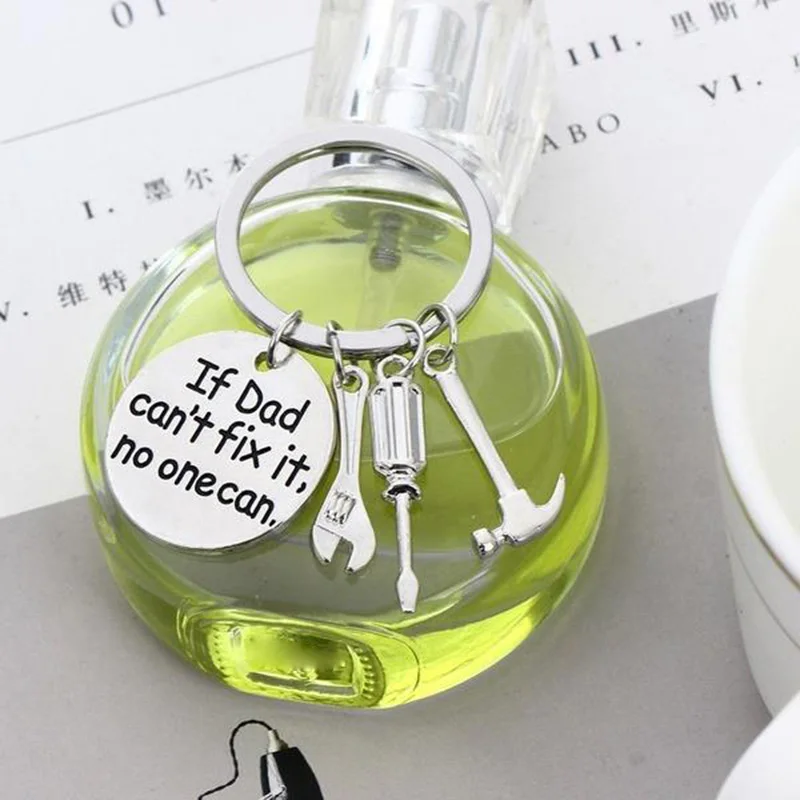 2 шт. дедушка подарки от внука Если не может исправить это никто брелок подарок