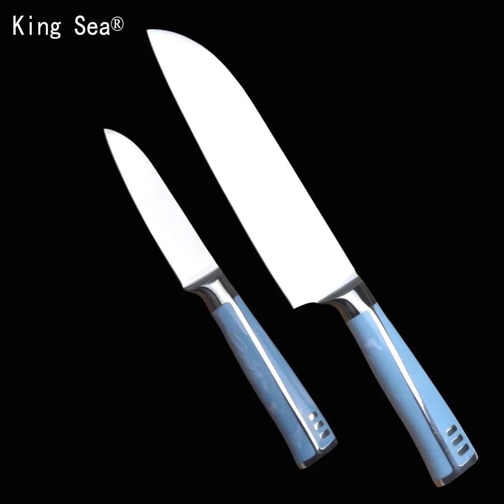 Набор кухонных ножей King Sea 2 шт. набор Kni 8 дюймов нож шеф повара из нержавеющей