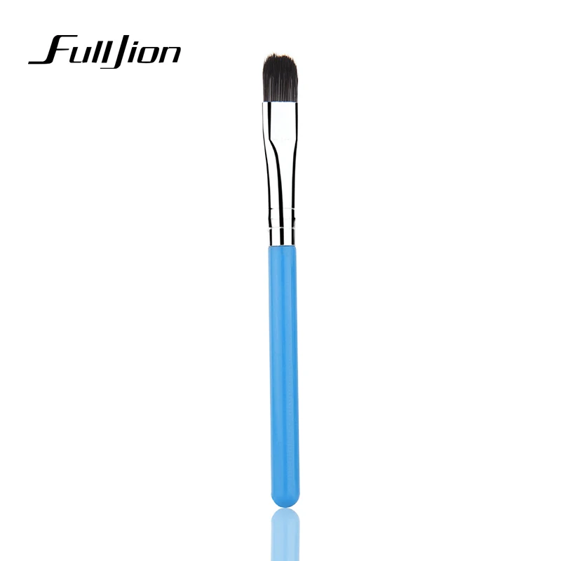 Fulljion 5 шт. профессиональные синие розовые кисти для макияжа набор косметических теней для век Пудра Pinceis Инструменты для укладки макияжа набор кистей с сумкой