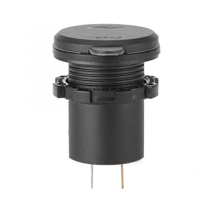 Прикуриватель для мотоцикла и автомобиля с двойным USB зарядным устройством