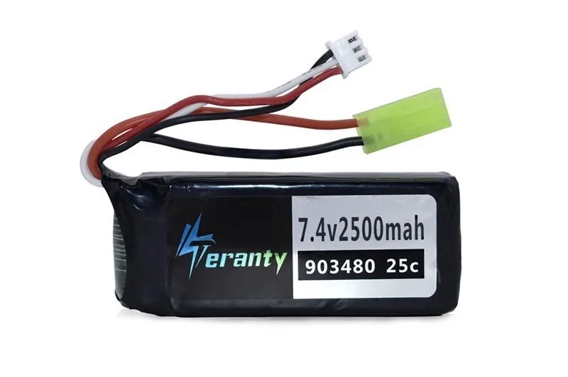 7.4v 2500mAh Lipo battery for Syma X8C X8W X8G X8 RC Quadcopter Spare Parts 903480 25c Battery 12428 12423 Cars 5pcs | Игрушки и хобби
