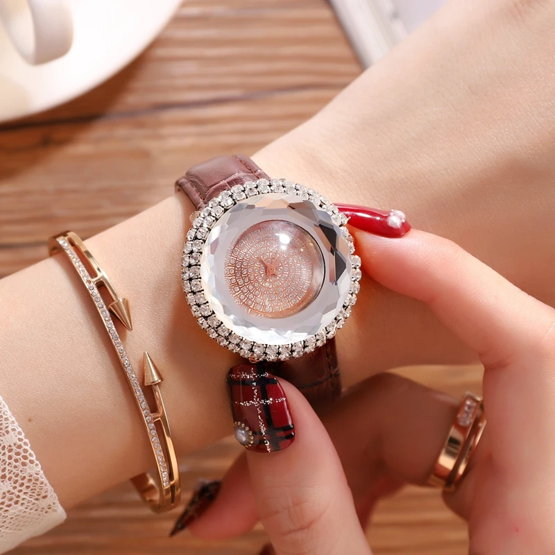 JBAILI Брендовые женские часы модные кожаные Наручные Mujer Saati Montre Relogio Feminino|Женские