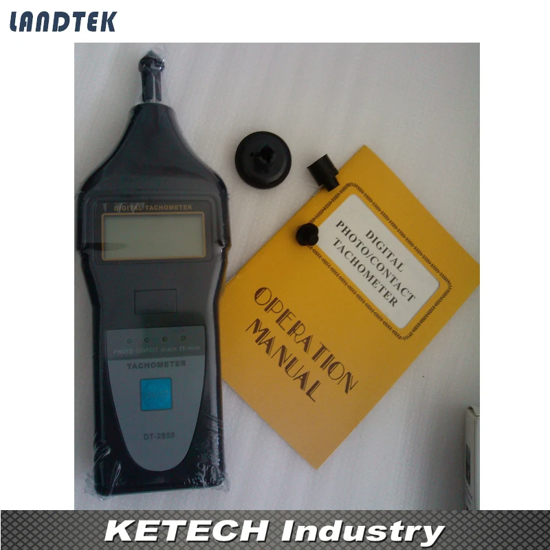 

Laser Digital Tachometer (rpm,m/min,inch/min)DT-2858