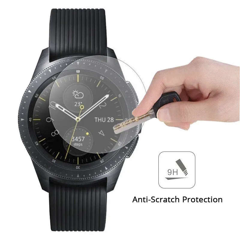 Hero Iand 3 шт. 9H закаленное стекло с защитой от царапин для Samsung Galaxy Watch 46 мм 42 Защитная