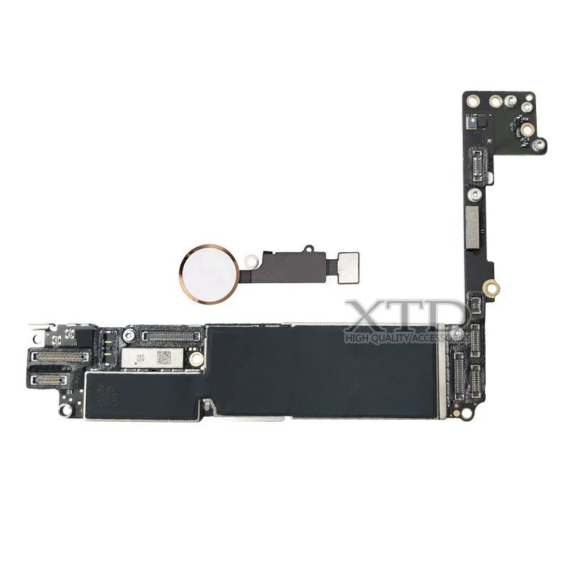 Оригинальная разблокированная материнская плата для iphone 7 plus с сенсорным ID, плата для iphone 7 plus с чипами, 32 ГБ/128 ГБ/256 ГБ
