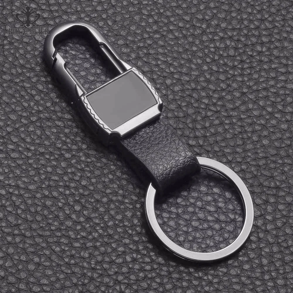 

RoyalBeier Special Price Metal Silver Color Key Chains Rings For Car Pendant Keyrings KeyChains For Man Women High Quality Gift