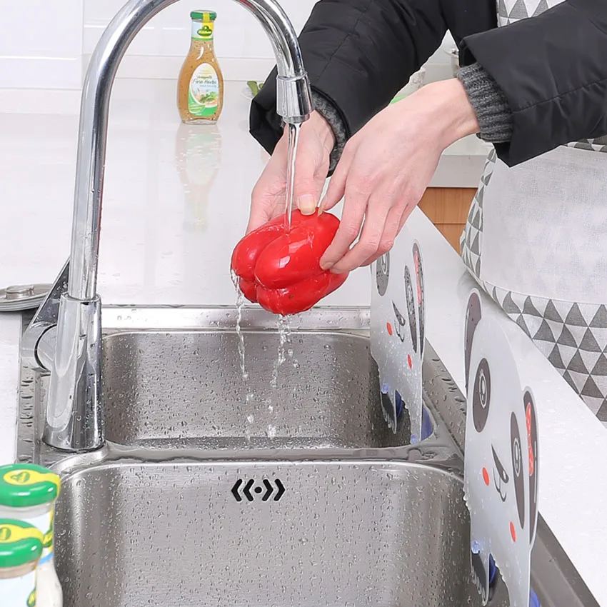 Маслонепроницаемый овощей предотвращает разбрызгивание воды вне с милой пандой