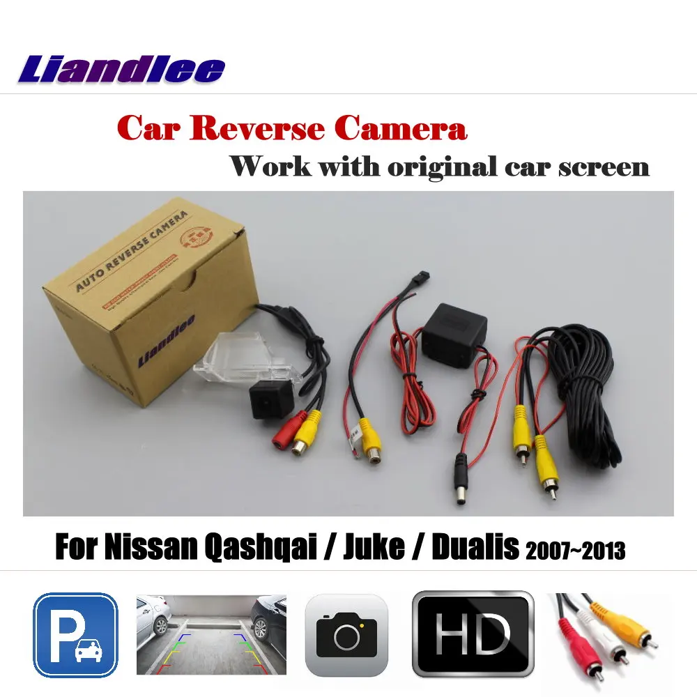 Автомобильная камера заднего вида Liandlee для Nissan Qashqai / Juke Dualis 2007 ~ 2013 оригинальный