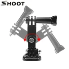 Съемка 3 способ регулировки База крепление поворотный рычаг Адаптер для GoPro Hero 10 9 8 7 черный Yi 4k H9r Sjcam Sj4000 аксессуары для экшн-камеры