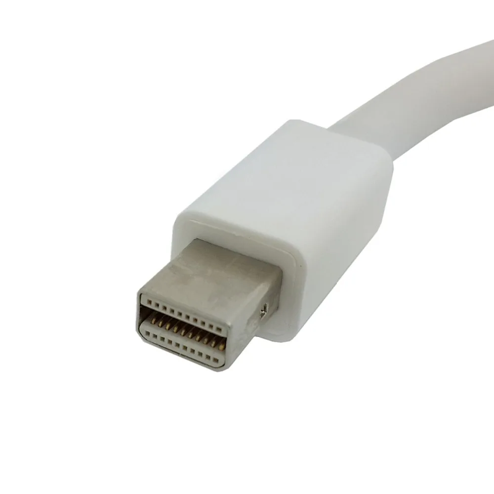 

Thunderbolt Port to VGA Female Cable projectors monitors apple MacBook Display Port Mini DP To VGA Cable Adapter 1080P