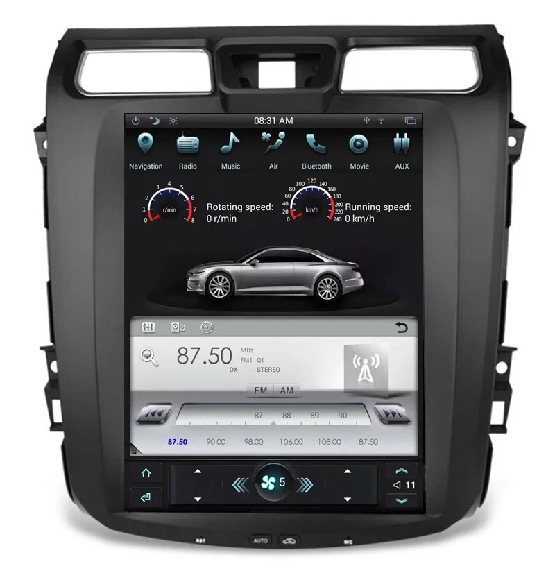 Tesla вертикальный экран Android 6,0 Автомобильный Радио DVD gps навигация для Nissan Altima/Teana 2013 поддержка 3/4G сети