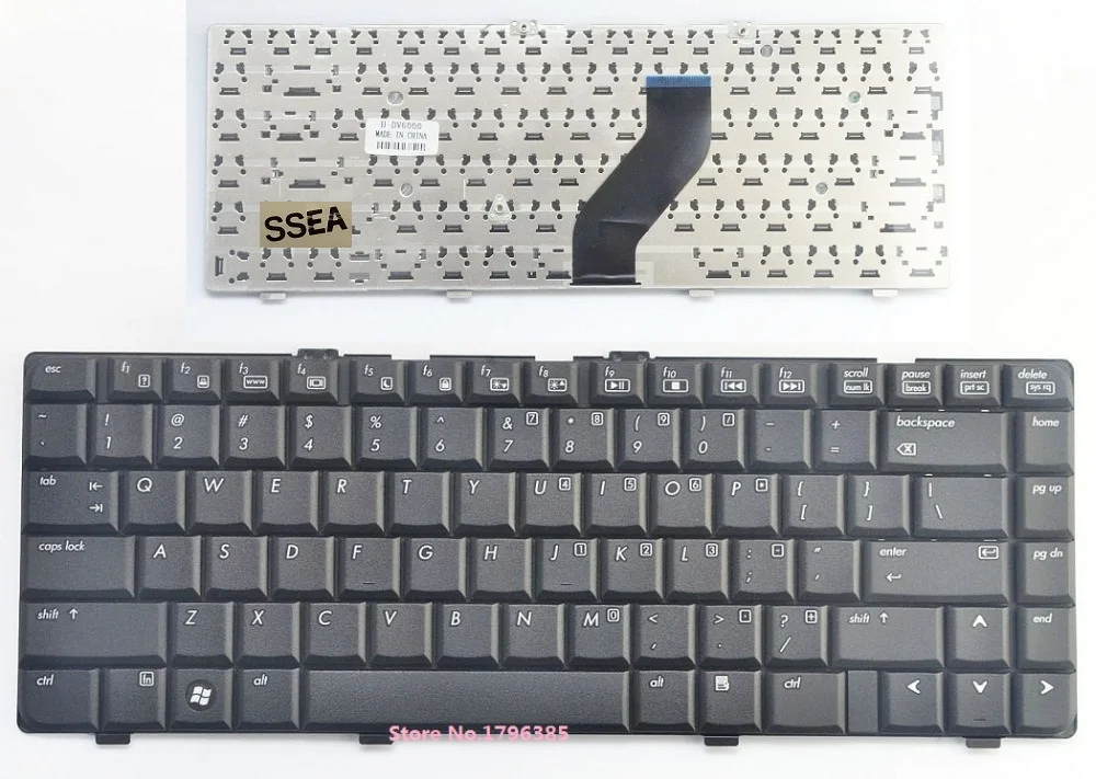 SSEA новая Оригинальная клавиатура США для серии HP Pavilion DV6000 DV6100 DV6200 DV6300 DV6400 DV6500 DV6600