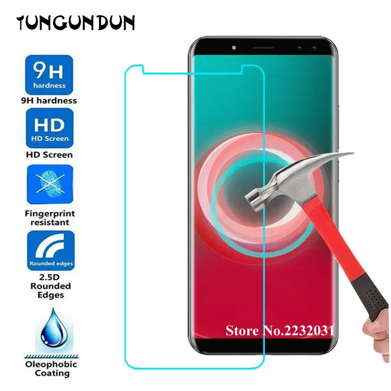 For Ulefone Power 3S Glass 2.5D 9H Anti-Scratch Screen Protective Tempered for 3 Protector | Мобильные телефоны и