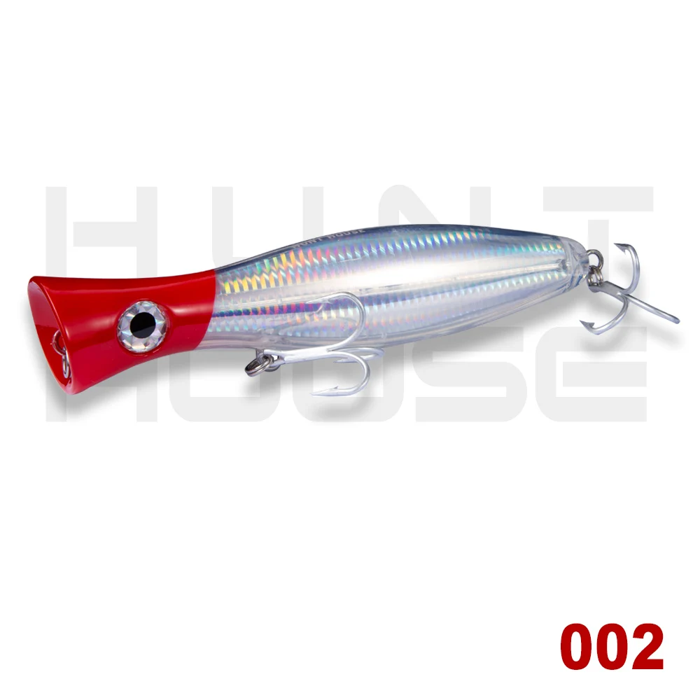002 Hunthouse big game GT, встроенный в транспортное средство Троллинг, твердая блесна 200/160/120 мм для рыбалки бас topwater приманка из АБС рыболовные снасти с Крючки - Цвет: 002