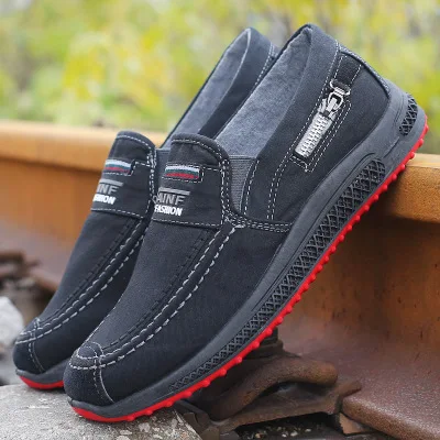 Zapatos nuevos para hombres aire acondicionado molido desodorante resbaladizo calzado el trabajo calza | Обувь