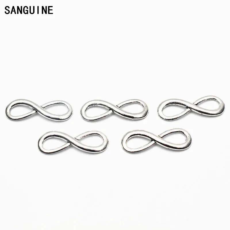 

12pcs/lot Alloy love infinity dangle charms lobster clasp hanging charm DIY bracelet&pendant floating charms jewelry