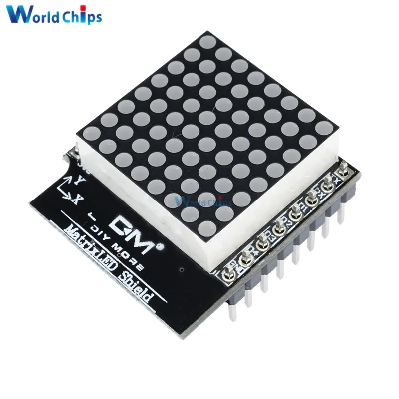 Светодиодный экран матрицы V1.0.0 для WEMOS D1 Mini модуль вывода цифрового сигнала 8х8