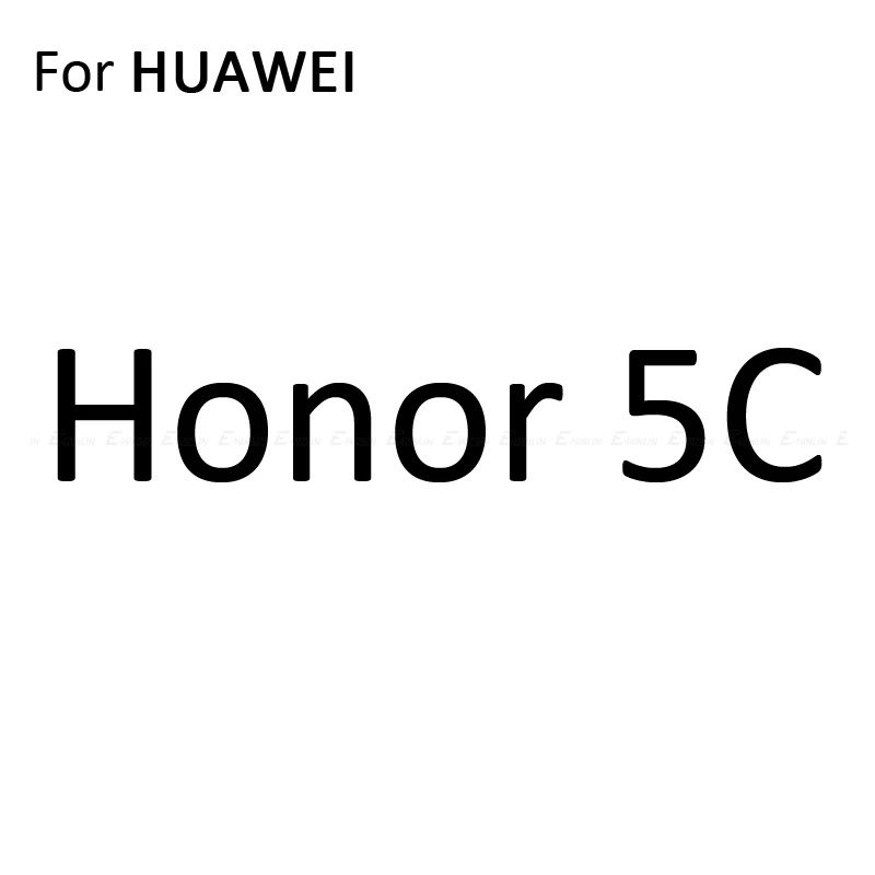 For Honor 5C Мягкая 3D защитная задняя пленка из углеродного волокна для HuaWei Honor 8C 7C 7A Pro 6C 6X 5C 5, защита заднего экрана, не закаленное стекло - Цвет: For Honor 5C