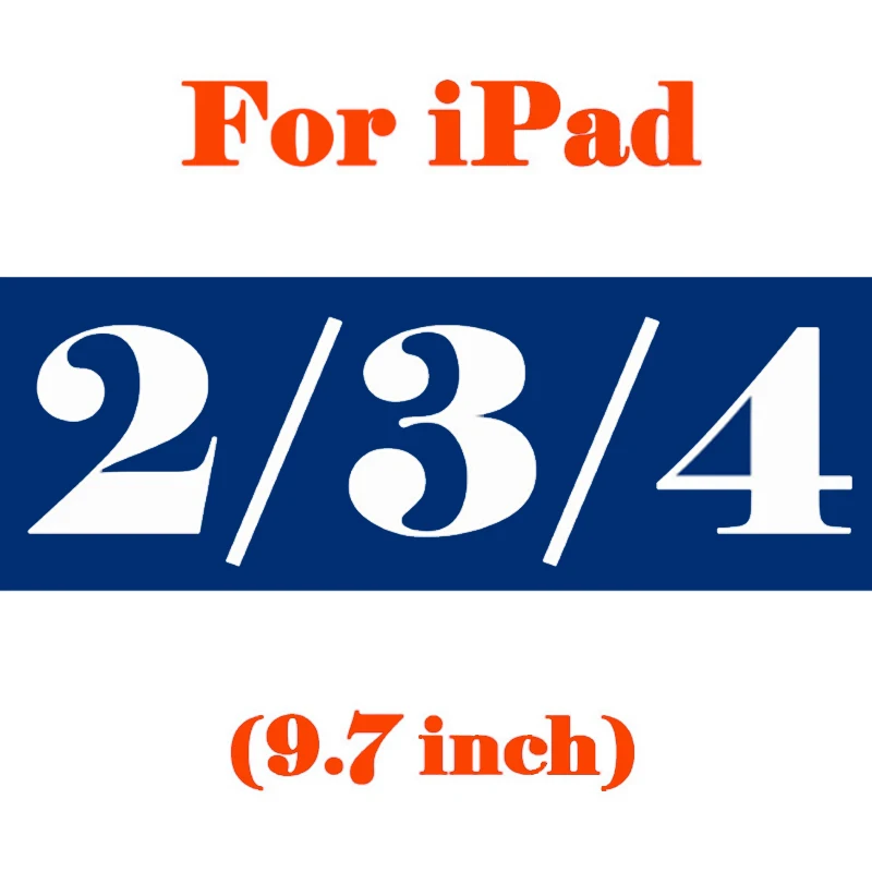 2 3 4 Защитное стекло для ipad pro 11 9,7 10,5 защитная пленка 9H HD для Apple ipad air 1 2 mini 1 2 3 4 5 закаленное стекло - Цвет: 2 3 4