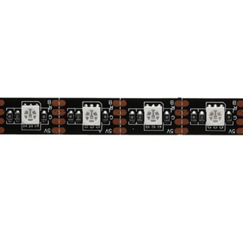 5V 5050 60SMD/M RGB Светодиодные полосы света бар ТВ ПОДСВЕТКА комплект + USB пульт