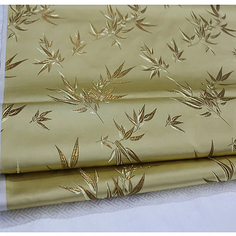 Импортный высококачественный жаккардовый гобелен с листьями атласная 3D