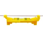 Новинка 2016, новый пластиковый уровень ручки желтого цвета, инструменты уровня фоторамки, мини уровень спирта с пластиковой крышкой