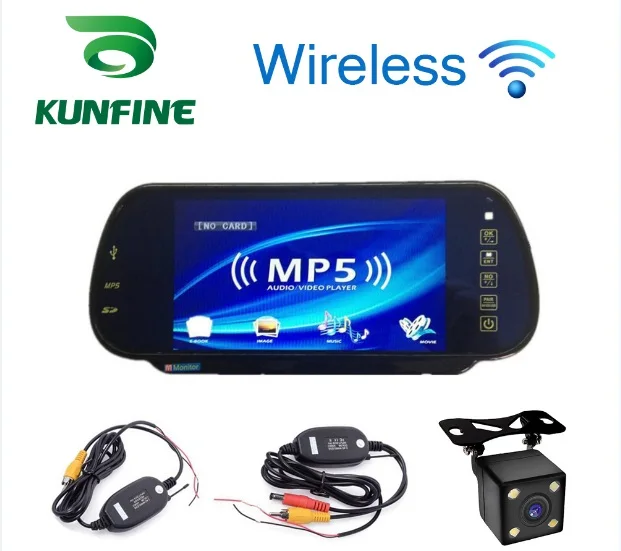 Автомобильный Стайлинг 7 дюймовый TFT ЖК экран автомобильный монитор заднего вида