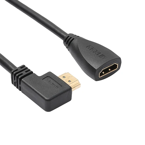 90 градусов угол влево/вправо к HDMI папа Женский Кабель Адаптера| |