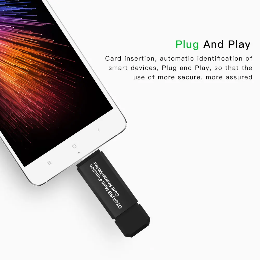 Все в одном устройство чтения карт памяти MINI USB 2 0 OTG Micro SD/SDXC TF Card Reader адаптер