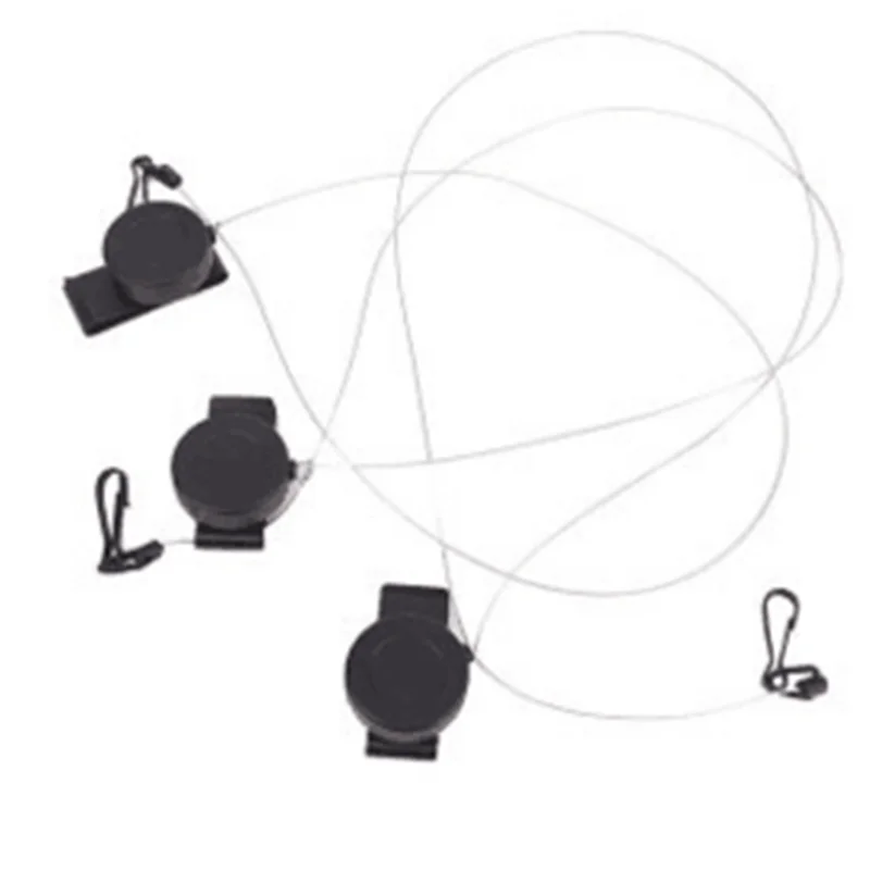 100 м мягкая стальная Выдвижная Поворотная стропа для пистолета специальная