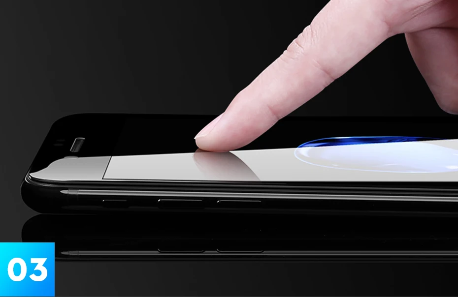 CHYI 5D изогнутое стекло для iphone 7 6 6 S Защита экрана олеофобное покрытие 9H закаленное стекло для iphone 8 полный клей