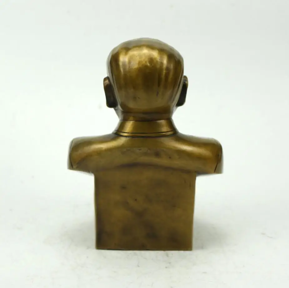 YM 509 Pure copper handicrafts household ornaments Deng Xiaoping bust | Дом и сад